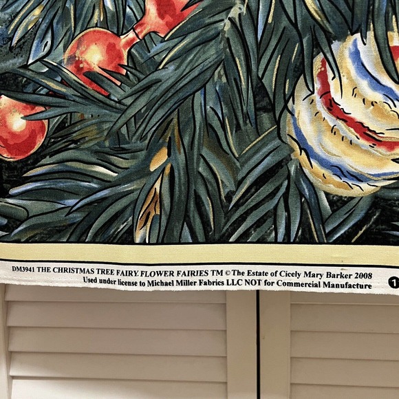 Keepsake Quilting Kit Christmas Tree Fairy Wall Quilt Kit 5877 22x42 2008 NIP - Picture 4 of 8